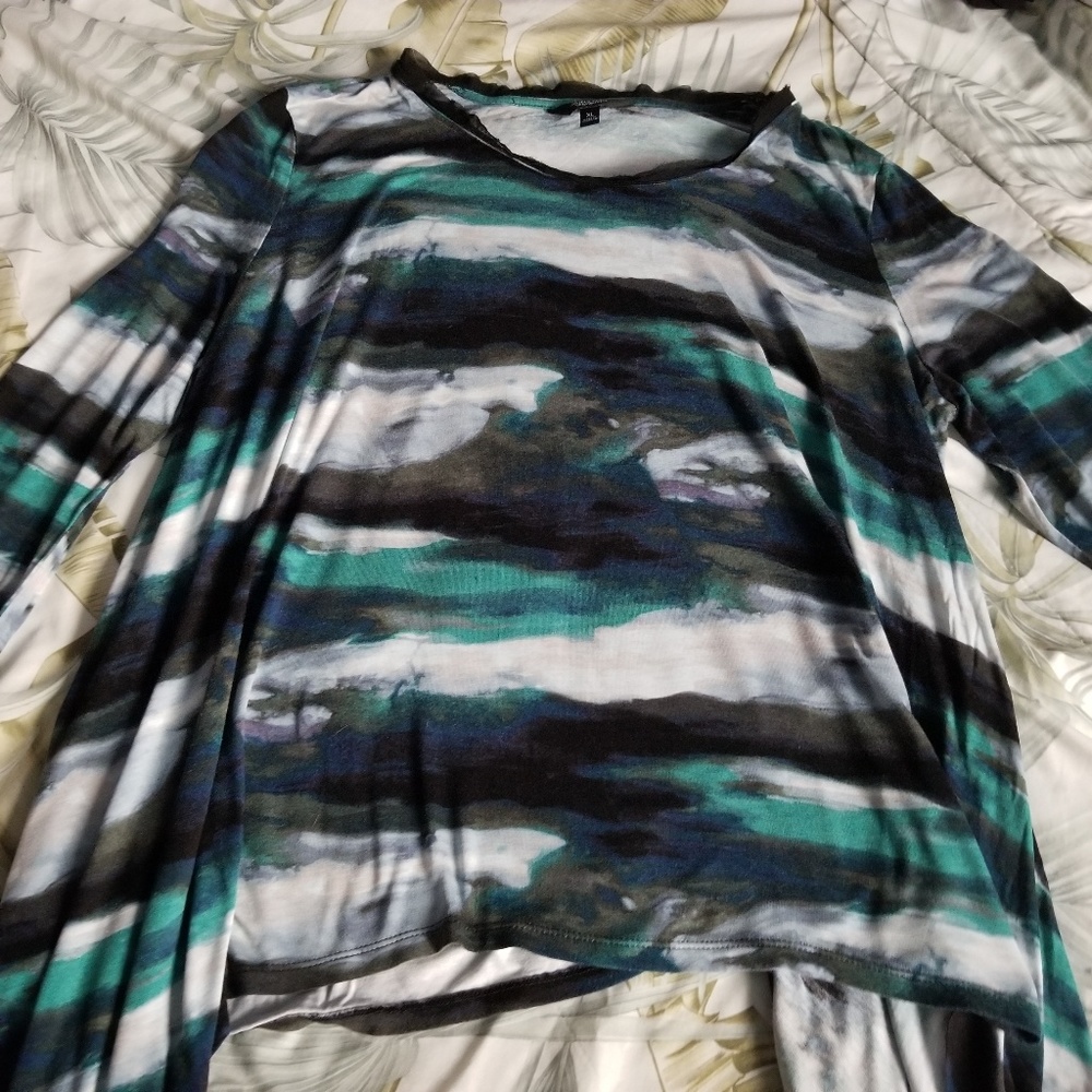 Flowy Marbled Top
